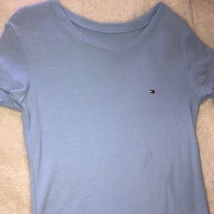Baby blue Tommy Hilfiger top